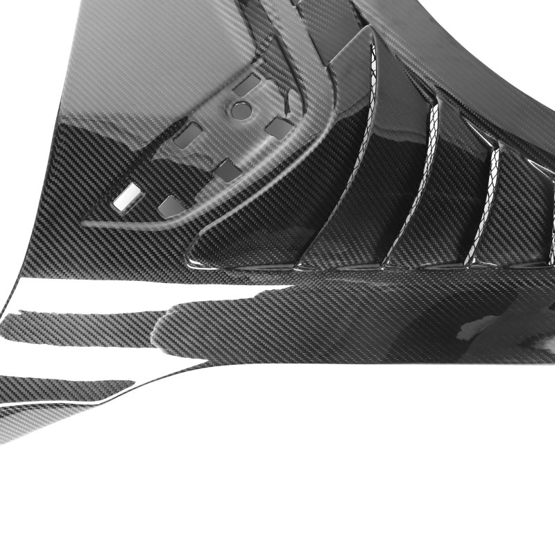 100% Dry Carbon Fiber TK Style Car Parts Side Fenders for  G82 M4 2020+ Front Bumper Fender Replacement Car Accessories